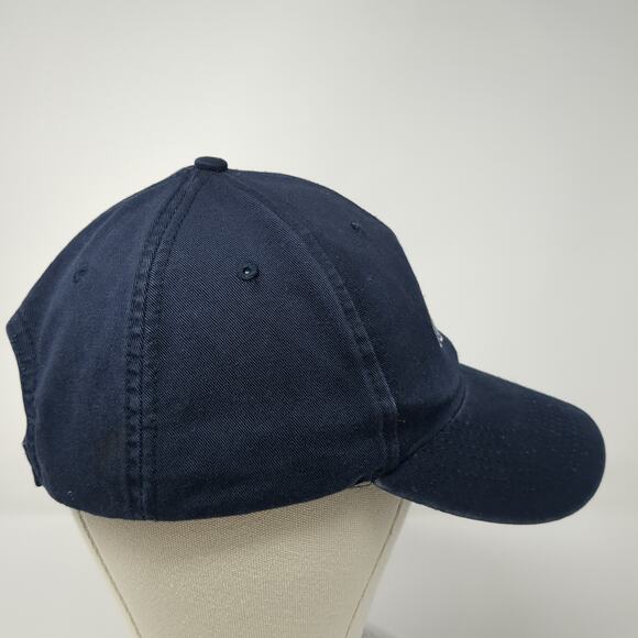 New York Strapback Baseball Hat Blue One Size Embroidered Drew Pearson - Picture 5 of 9